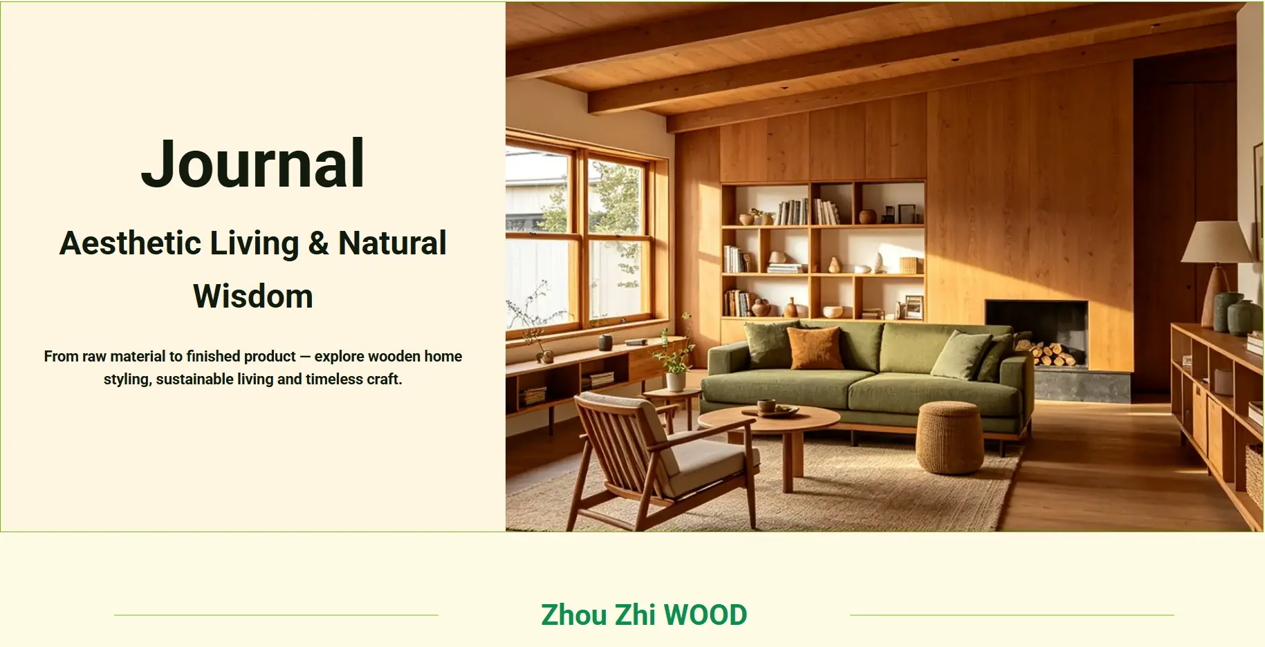 100% Raw Timber, No Crushing, No Pressed Boards